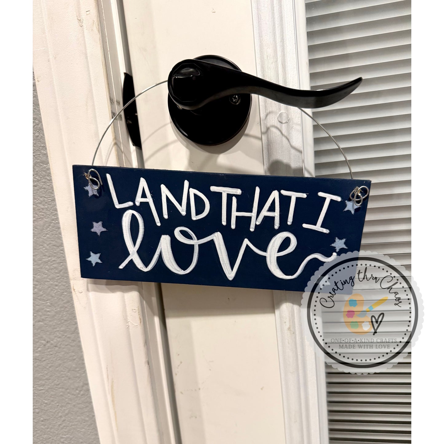 Land That I Love- Mini Hanger