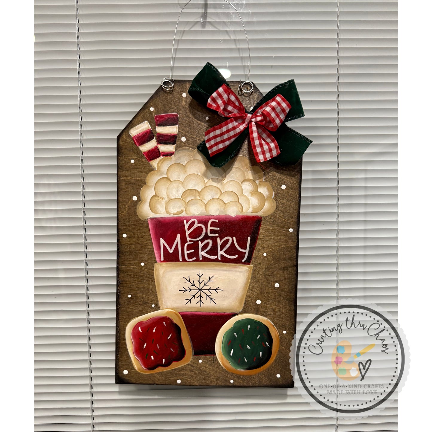 Be Merry Door Tag