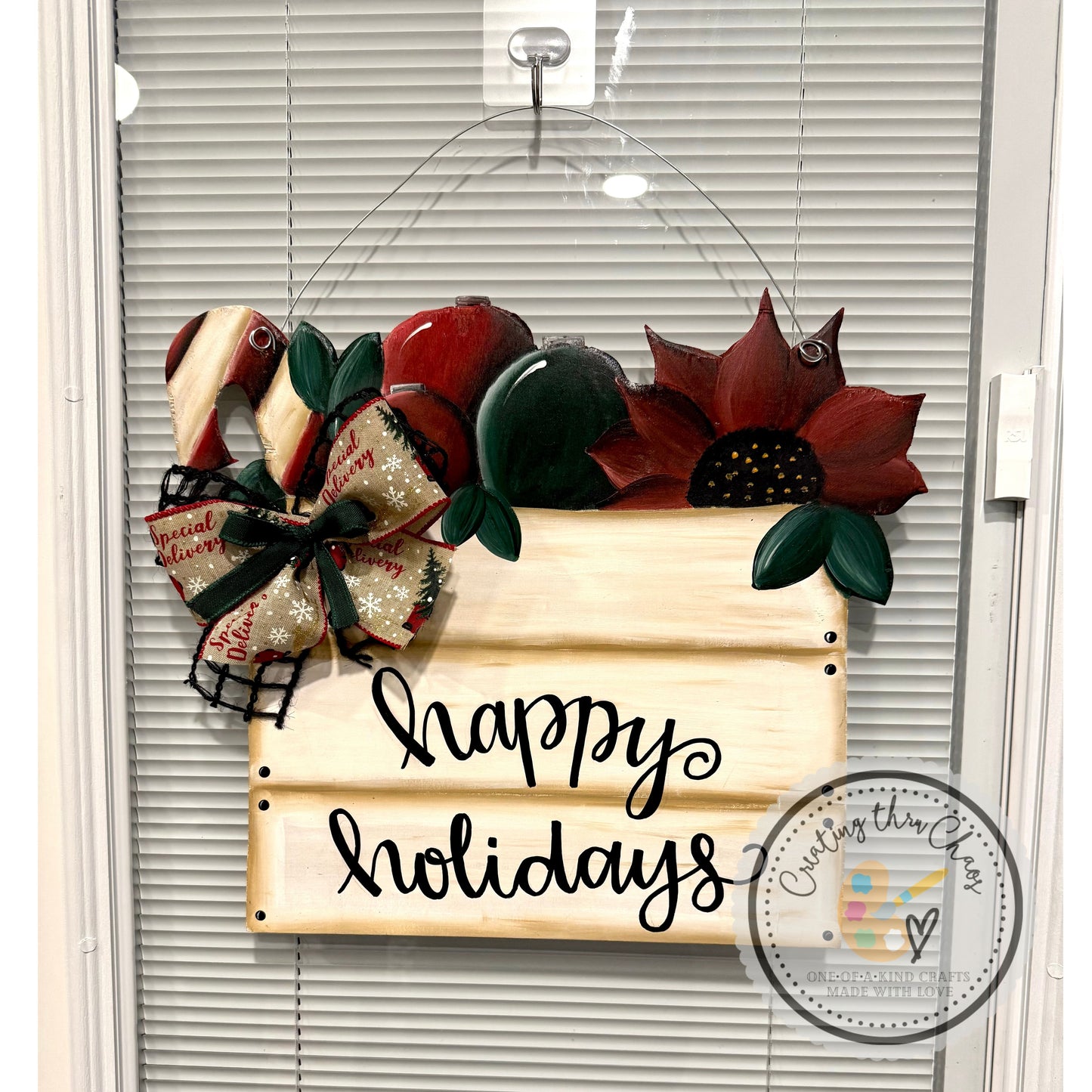 Happy Holidays Door Hanger