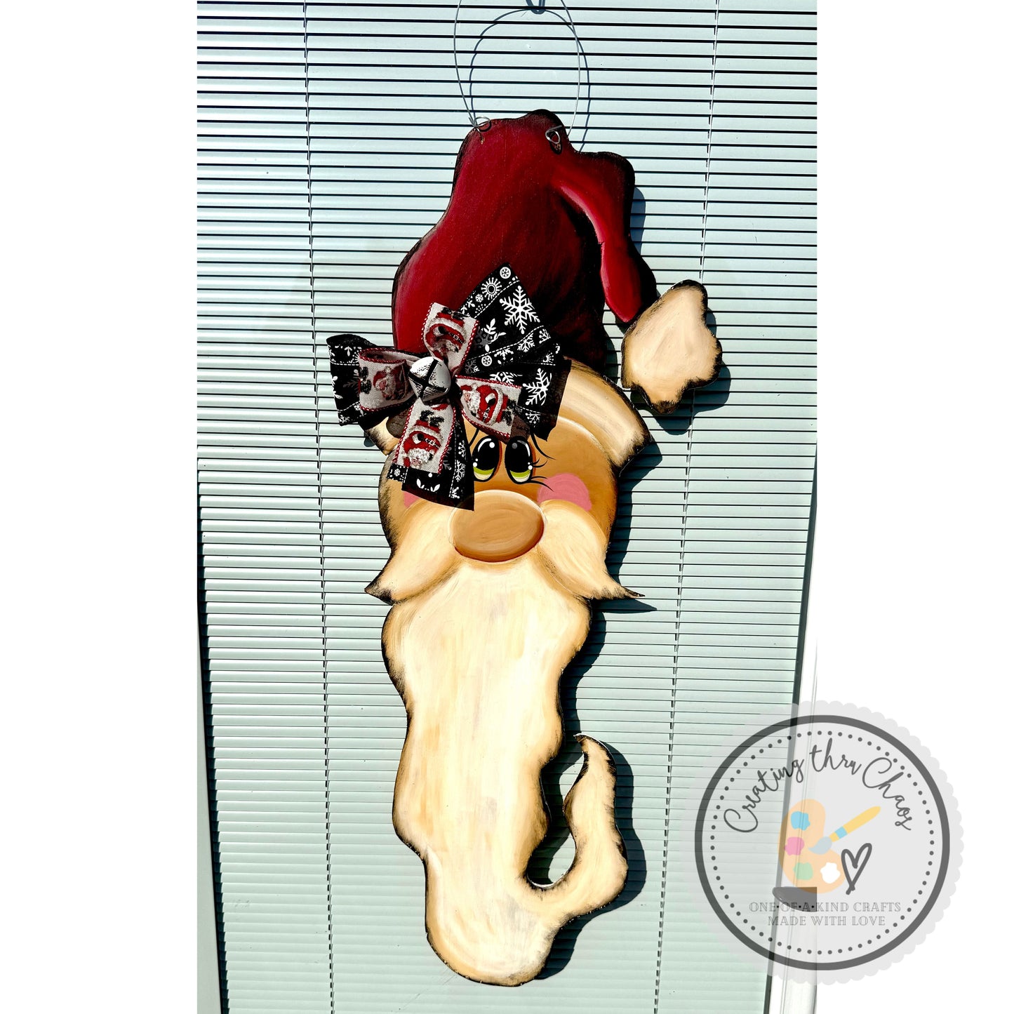 Whimsical Santa Door Hanger