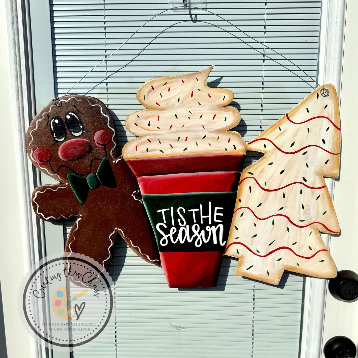 Tis the Season Door Hanger