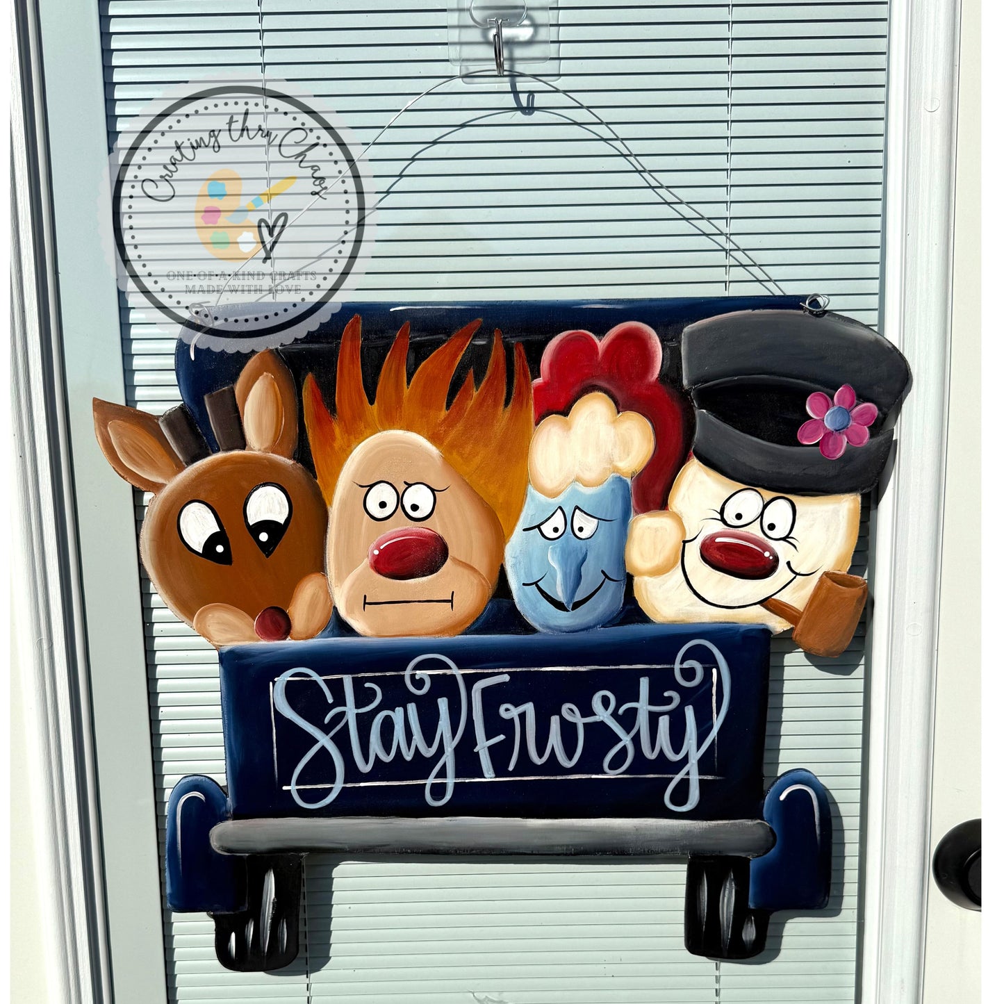 Stay Frosty Door Hanger