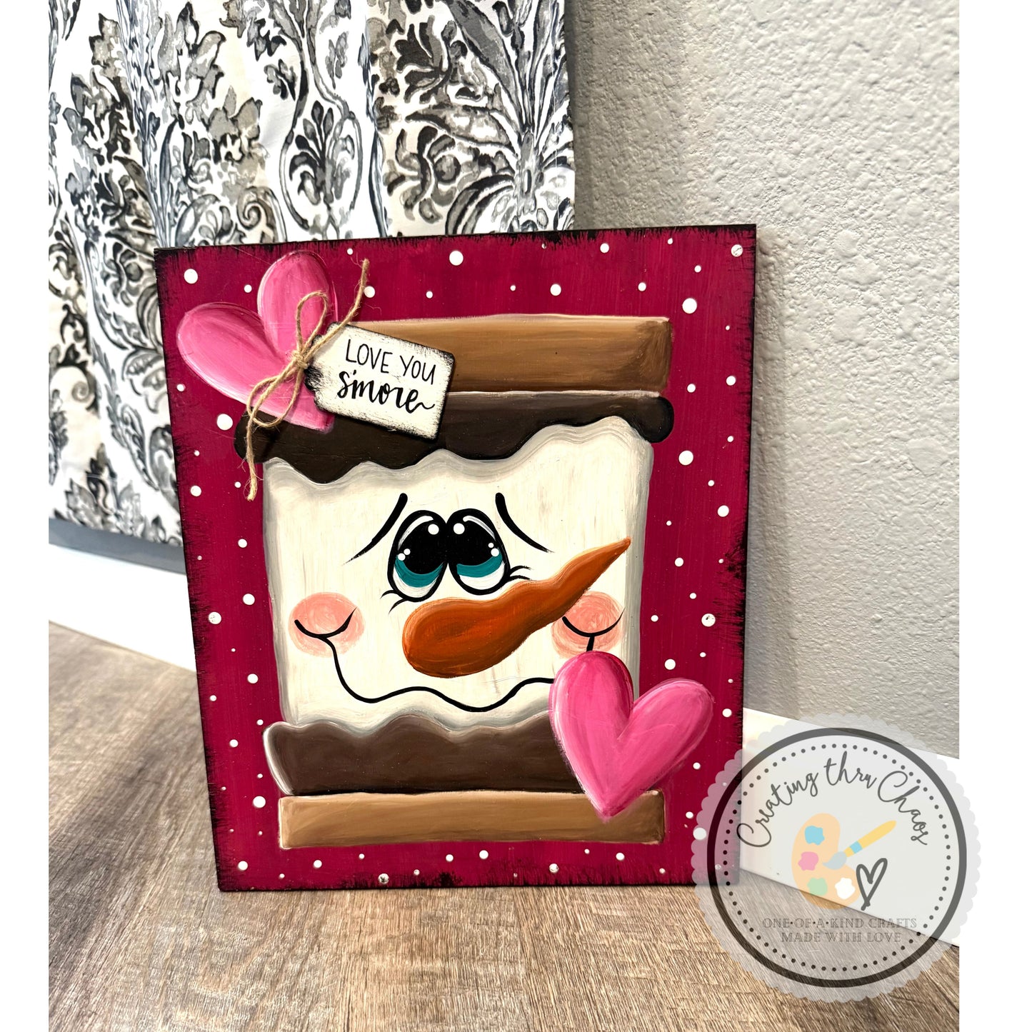 Love You S'more Board