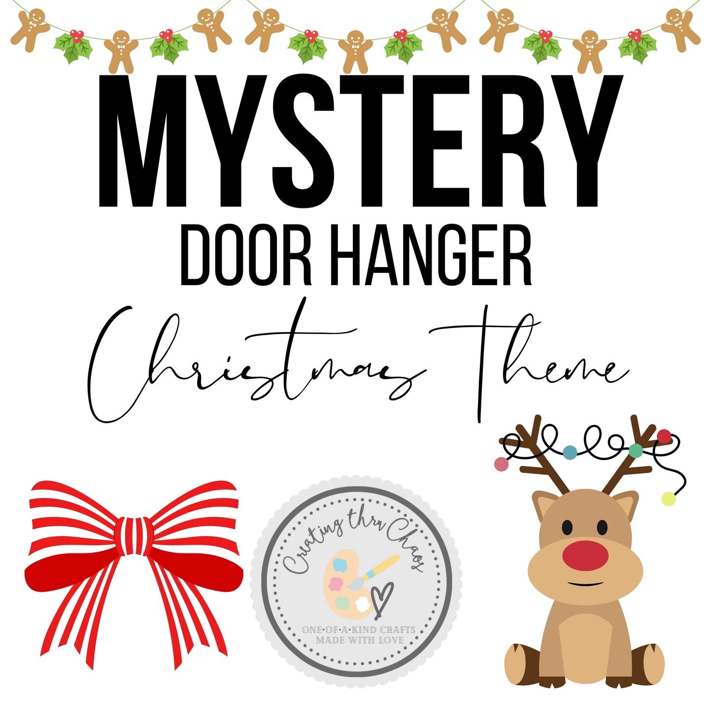 MYSTERY Door Hanger - Christmas