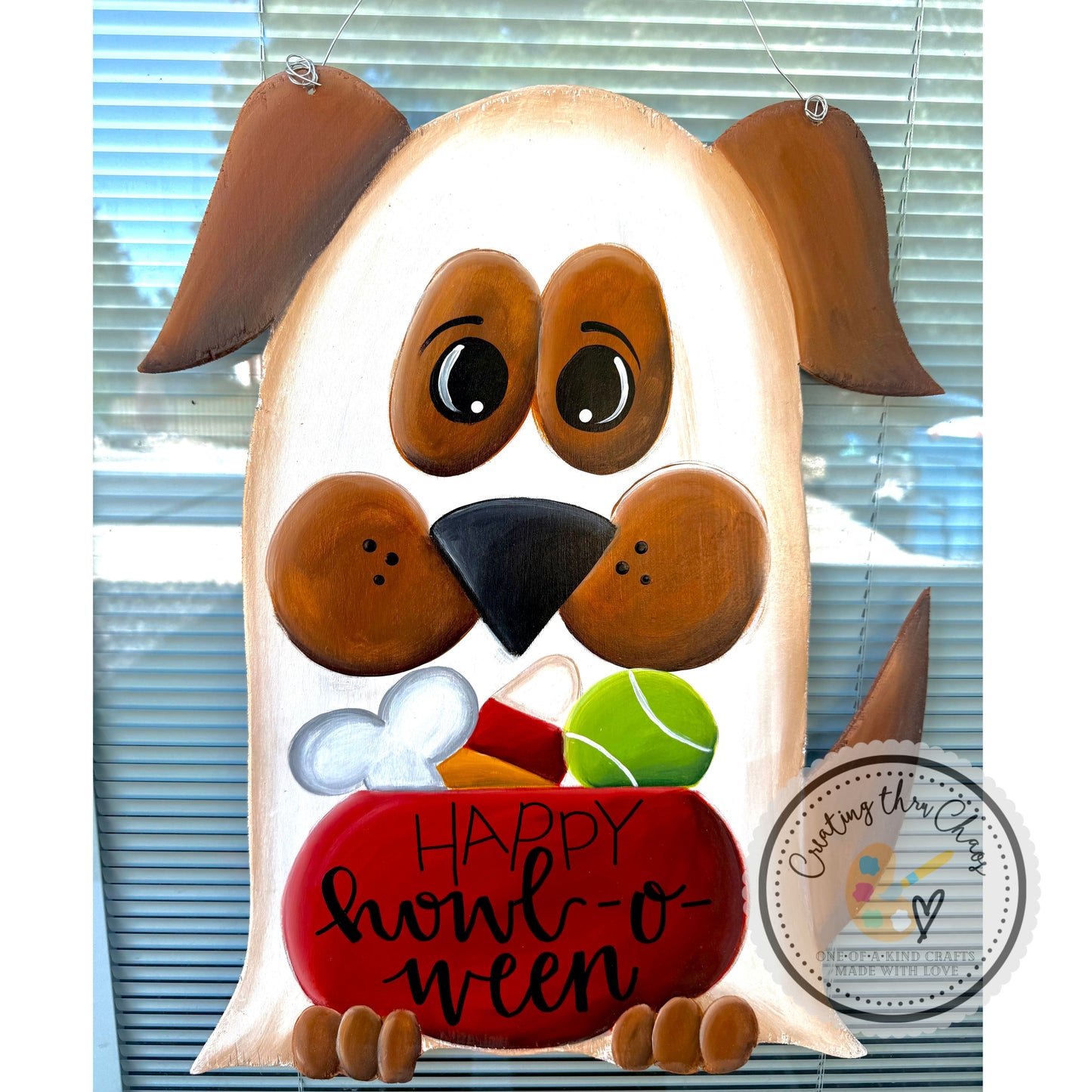 Howl-O-Ween Door Hanger
