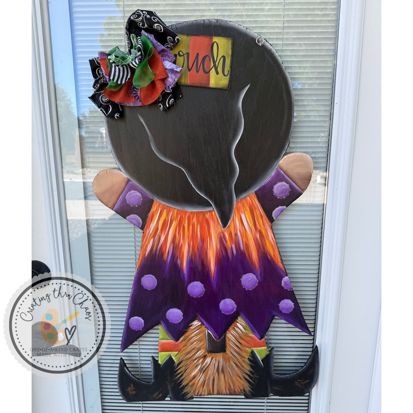Witch Ouch Door Hanger