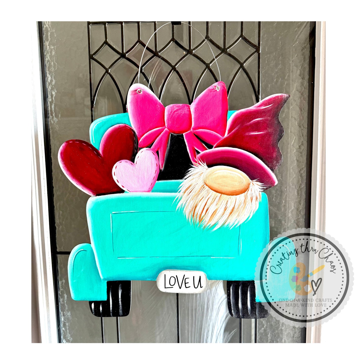 Valentine Farm Truck Door Hanger