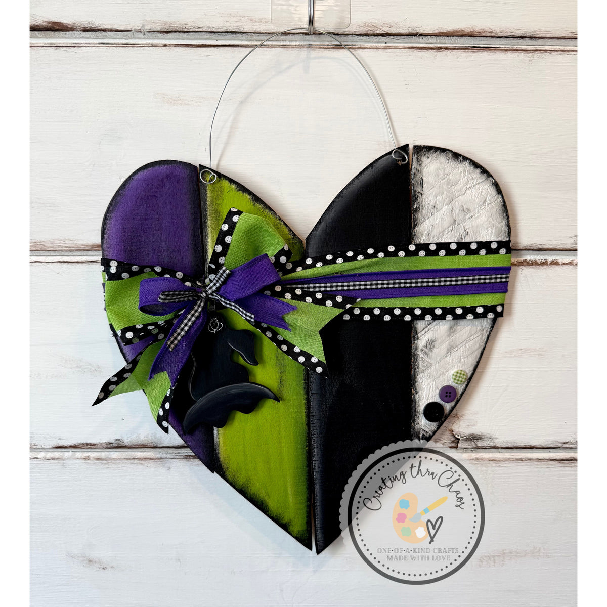 Pallet Heart Hanger - Wonderfully Wicked