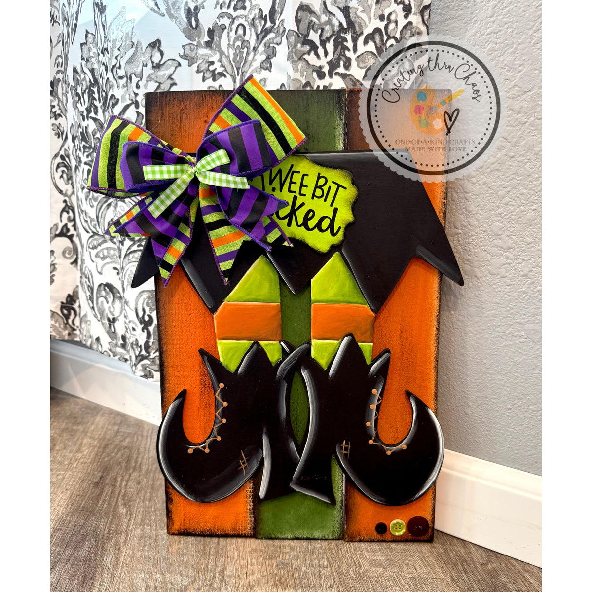 Slat Board Wicked Witch