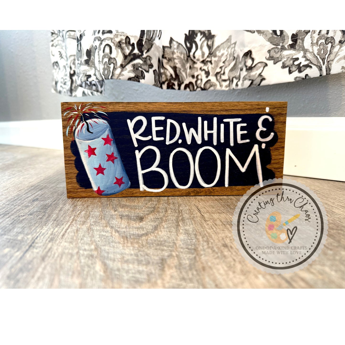 Red, White and Boom Warm-Up Board