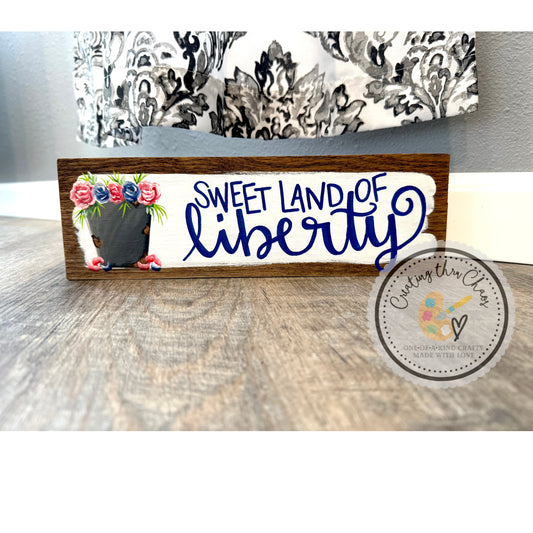Sweet Land of Liberty Warm-Up Board
