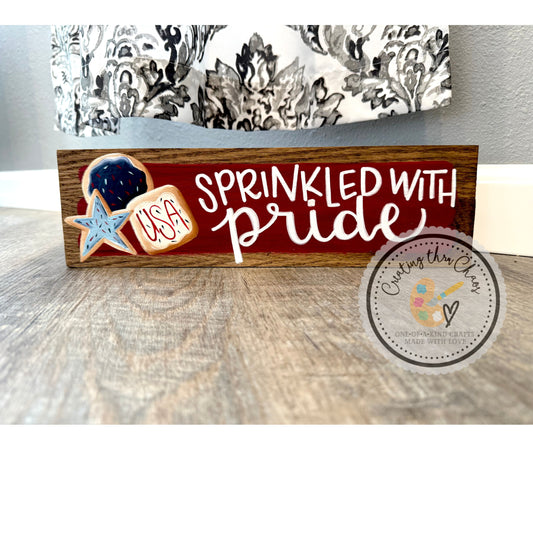 Sprinkled with Pride Warm-Up Board