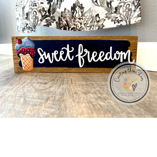 Sweet Freedom Warm-Up Board
