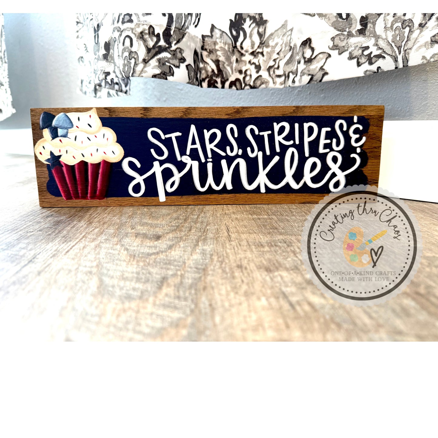 Stars, Stripes, and Sprinkles Warm-Up Board