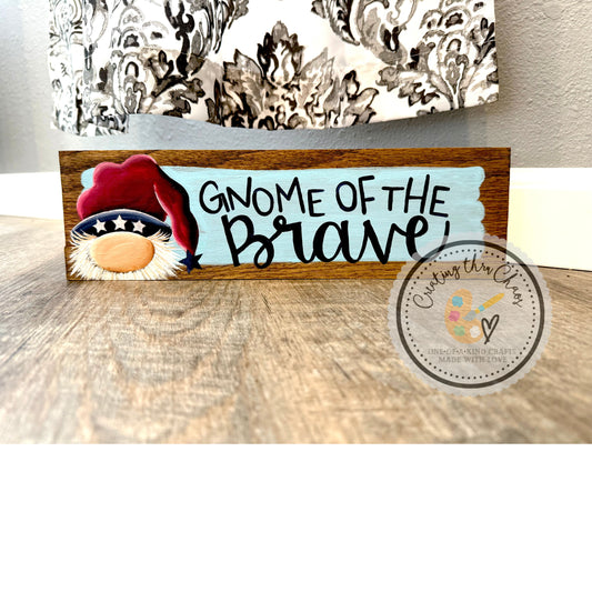 Gnome of the Brave Warm-Up Board
