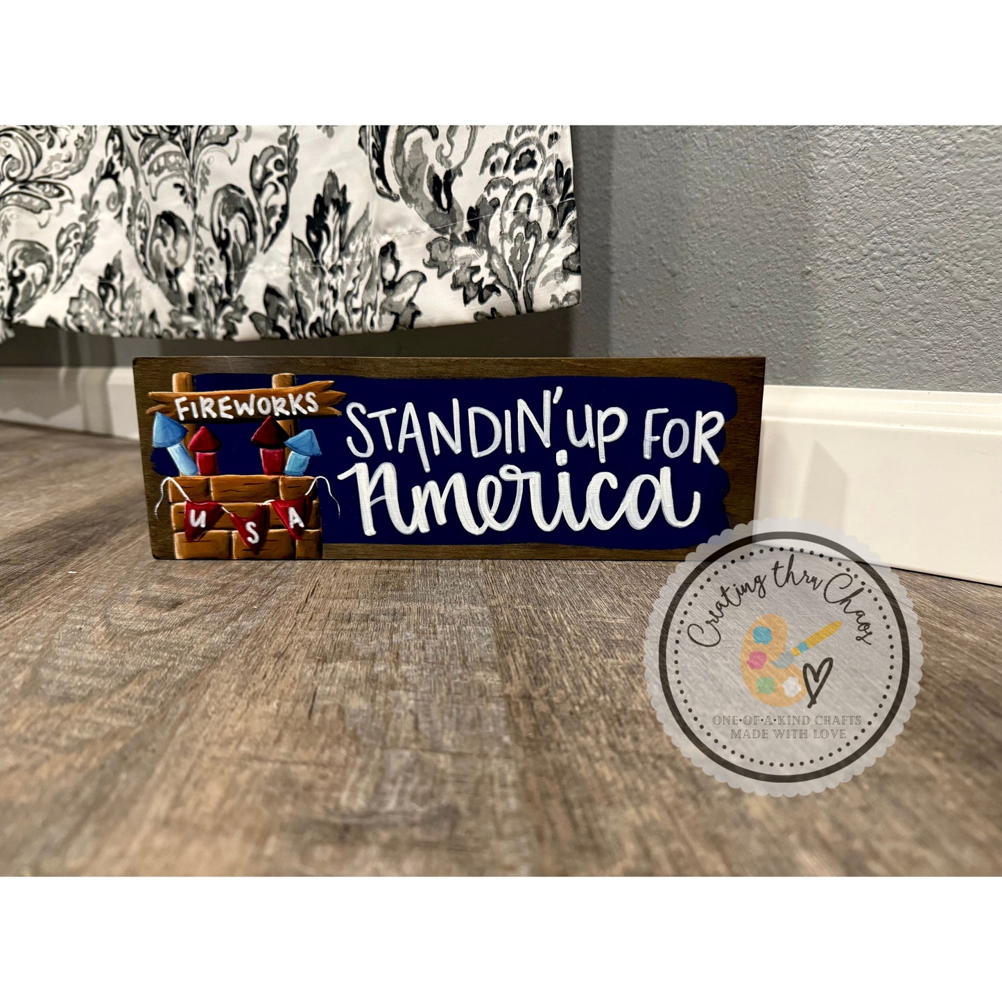Standin' Up for America Warm-Up Board
