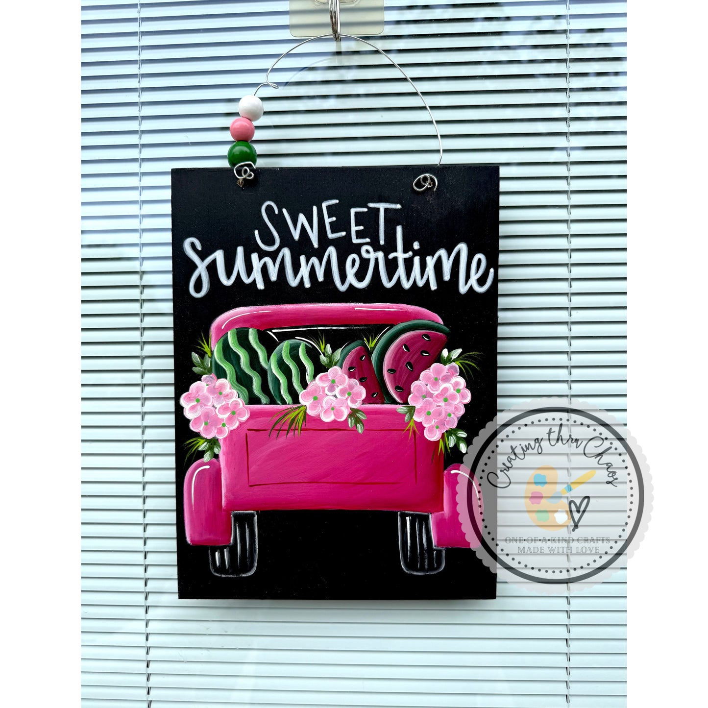Sweet Summertime Watermelon - Small Hanger