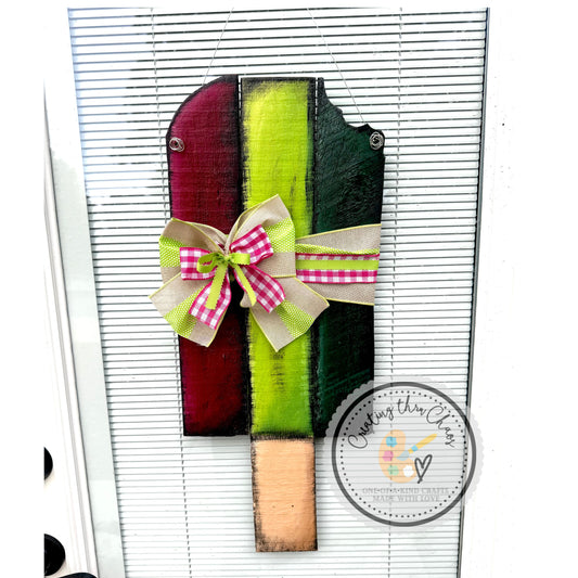 Sweet Summer Watermelon Popsicle Pallet Hanger