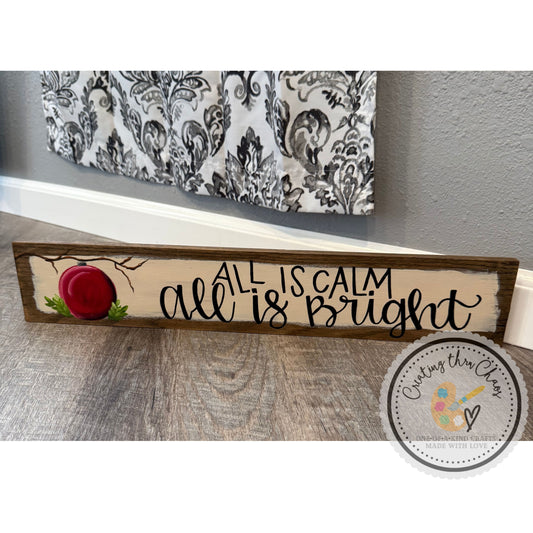 All Is Calm Board