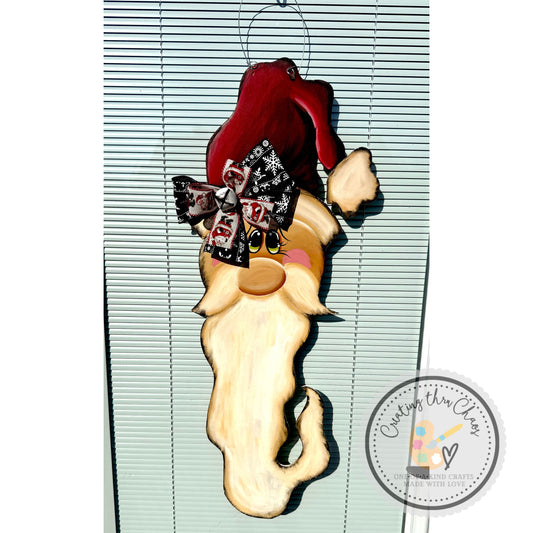 Whimsical Santa Door Hanger