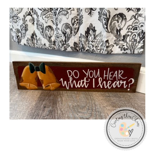 Do You Hear What I Hear Board