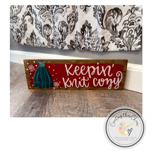Keepin Knit Cozy Board