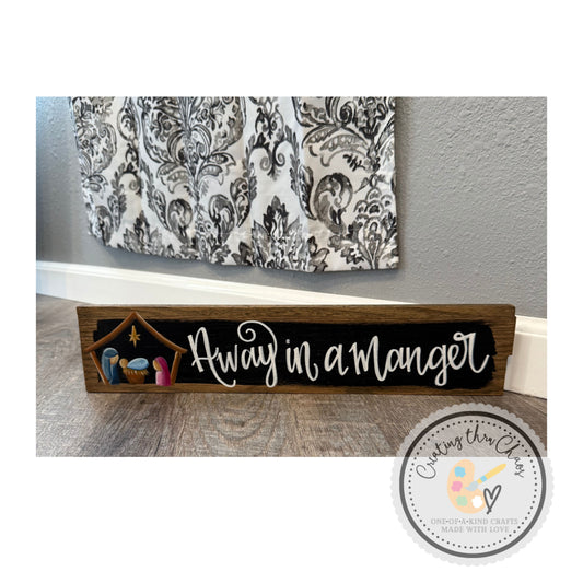 Away in a Manger Board