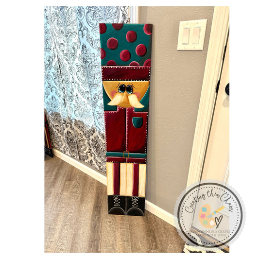 Reversible Nutcracker Porch Board