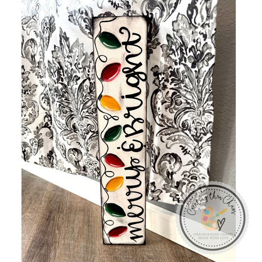 Merry & Bright Board