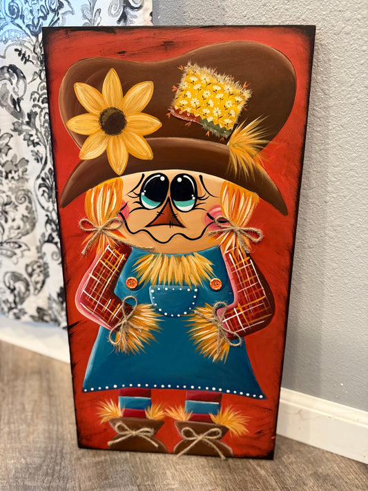 Rustic Scarecrow Girl