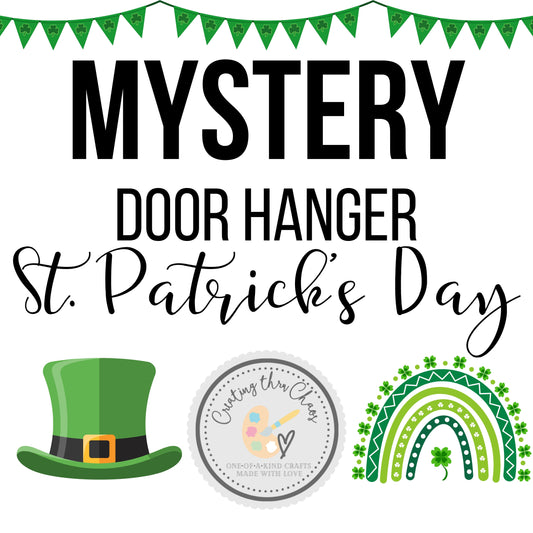 Mystery St. Patrick's Day Door Hanger