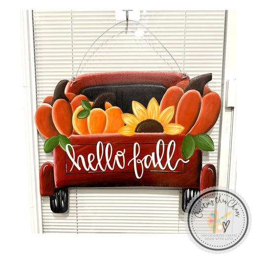 Hello Fall Door Hanger
