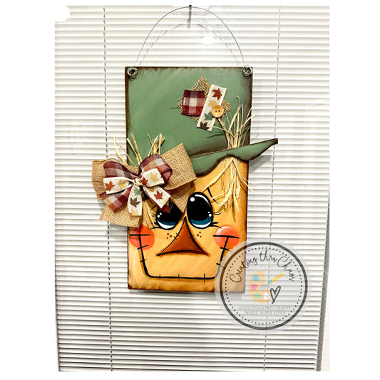 Autumn Vibes Scarecrow Hanger