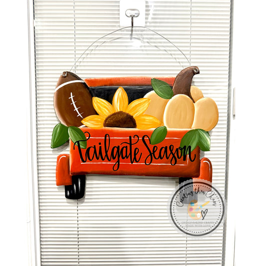 Tailgate Season Door Hanger