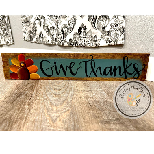 Give Thanks Board