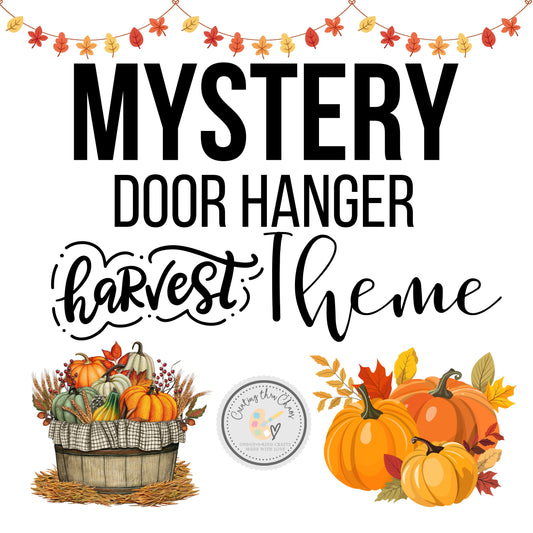 MYSTERY Door Hanger - Harvest