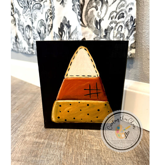 Funky Candy Corn Block