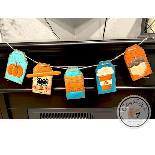 Fall Latte Garland