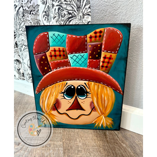Patchwork Scarecrow Board