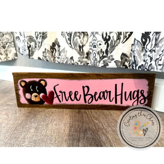 Free Bear Hugs Warm-Up Board