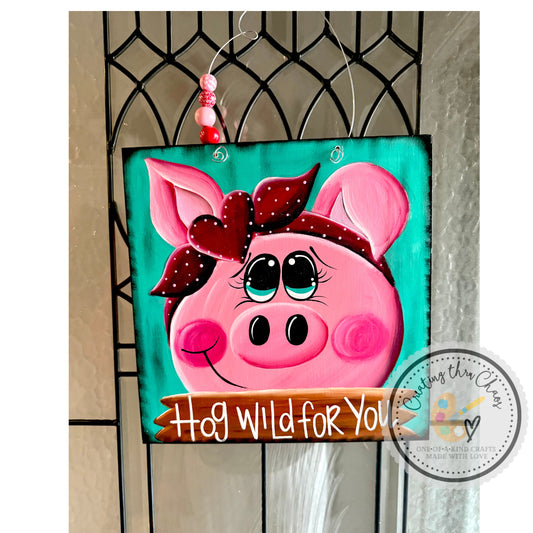 Hog Wild for You Hanger