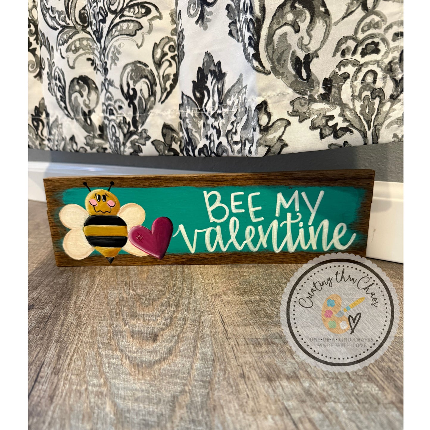 Bee My Valentine Warm-Up Board