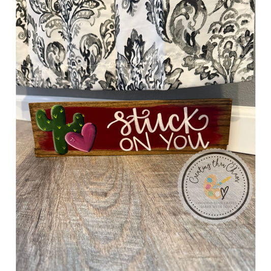 Stuck on You Warm-Up Board